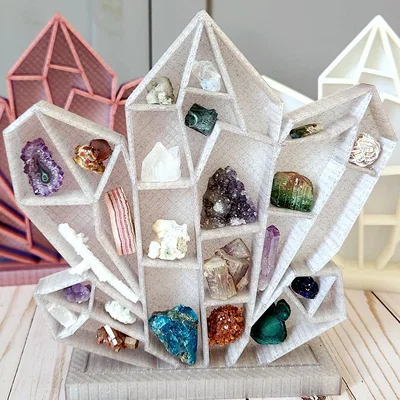 Kệ Trưng Bày Pha Lê Nhỏ (Small Crystal Display Shelf)