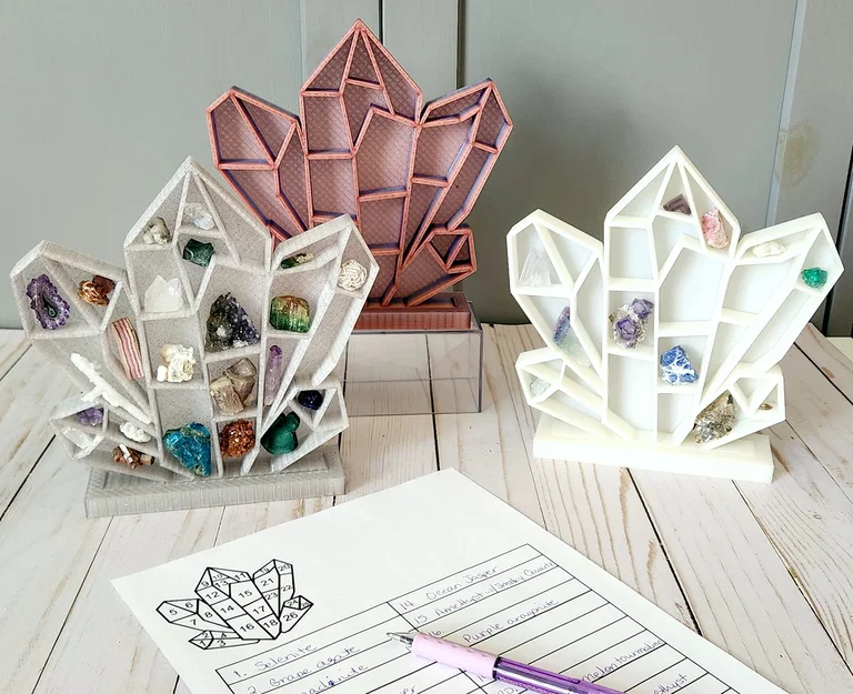 Kệ Trưng Bày Pha Lê Nhỏ (Small Crystal Display Shelf) - Image 5