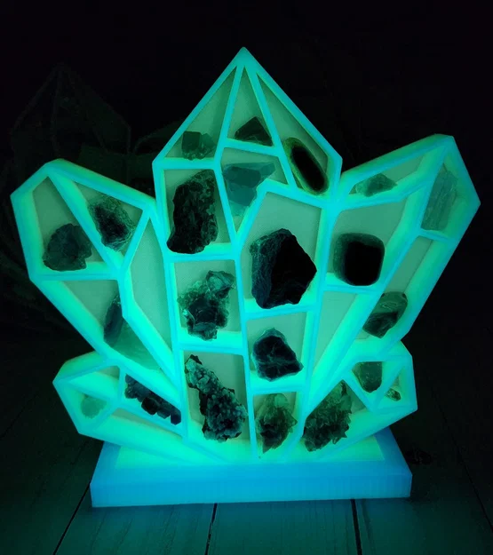 Kệ Trưng Bày Pha Lê Nhỏ (Small Crystal Display Shelf) - Image 7