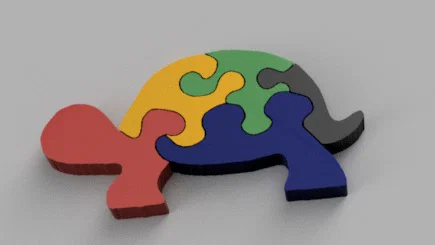 Puzzle Rùa – Zoo Trong Mơ - Image 1