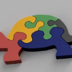 Puzzle Rùa – Zoo Trong Mơ