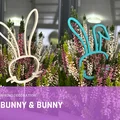 Trang trí Phục Sinh Bunny & bunny (cắm chậu hoa) - Thumbnail 1