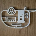 Mô hình trang trí xe Caravan (Deko Wohnwagen) cực xinh bằng in 3D - Thumbnail 1