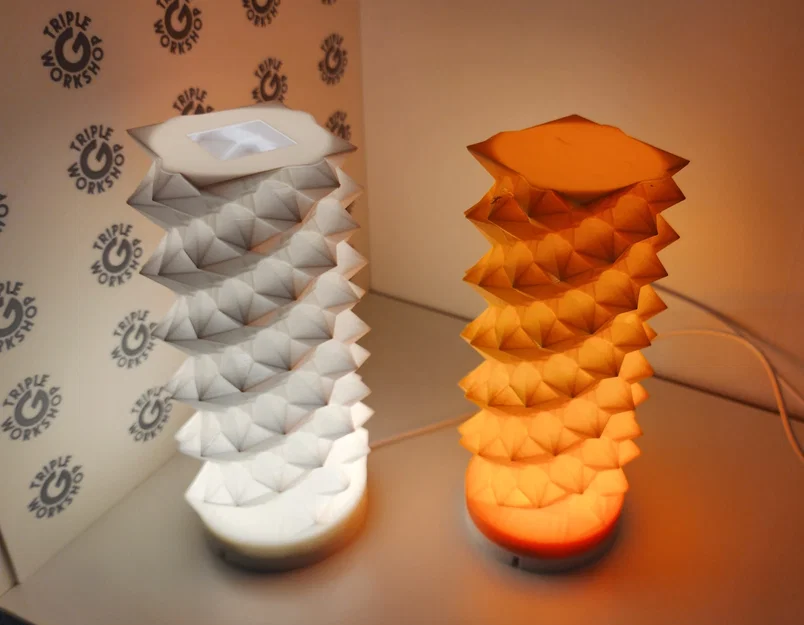 ⲫ Đèn xoắn ốc Fibonacci cho Bambu LED Lamp 001 - Image 3