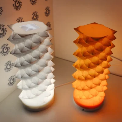 ⲫ Đèn xoắn ốc Fibonacci cho Bambu LED Lamp 001
