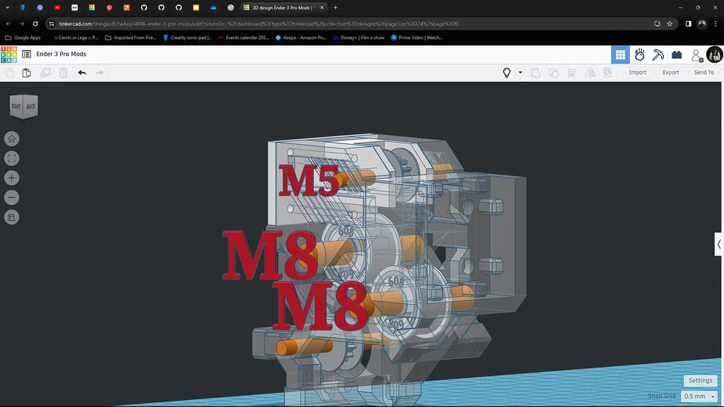 Creality Ender 3 Pro LMM (Lowrider Motor Mount) - Dual Motor Y axis - Image 2