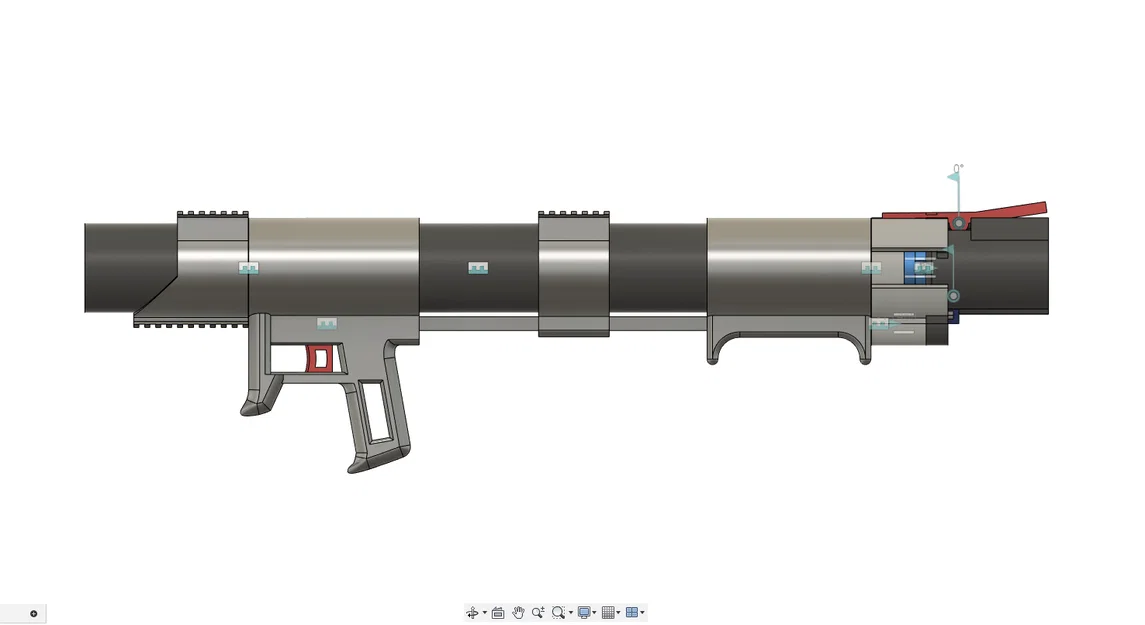 Ajax 55mm Airsoft Rocket Launcher - Image 1