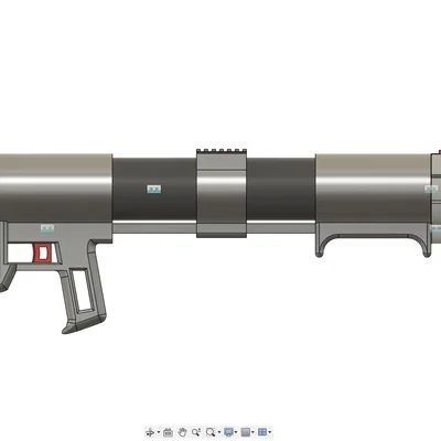 Ajax 55mm Airsoft Rocket Launcher