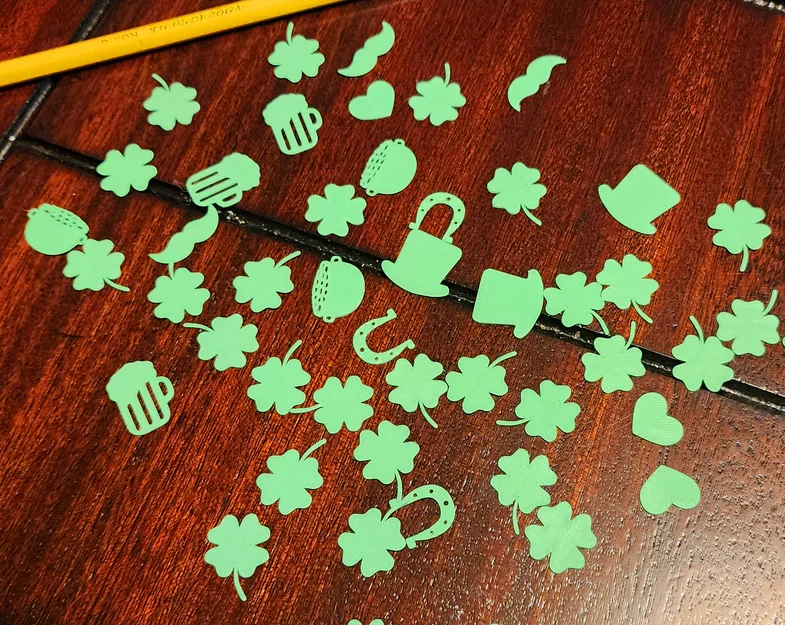 Bộ sưu tập trang trí St. Patrick's Day in 3D siêu nhanh - Image 1