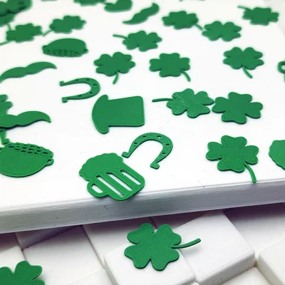 Bộ sưu tập trang trí St. Patrick's Day in 3D siêu nhanh