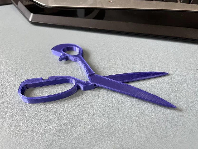 Mô hình kéo may mặc 3D (Sewing Scissors) trang trí sáng tạo - Image 2