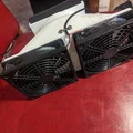 Bộ khung hút khói 3D 2 quạt 120mm tích hợp lọc than hoạt tính - Thumbnail 3