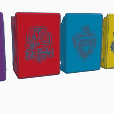 Hộp đựng bài Uno Harry Potter (Hogwarts & 4 Nhà)