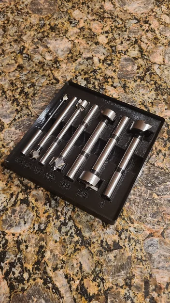 Khay Đựng Mũi Khoan Freud Forstner Imperial - Phụ Kiện Gridfinity - Image 1