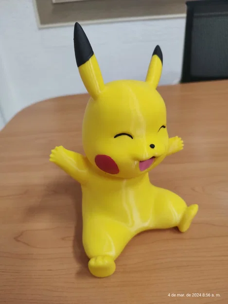 Mô hình heo đất Pikachu in 3D đáng yêu - File STL chất lượng cao - Image 1