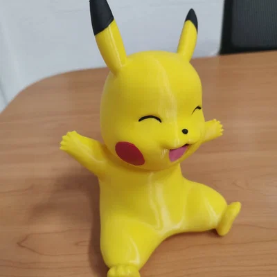 Mô hình heo đất Pikachu in 3D đáng yêu - File STL chất lượng cao