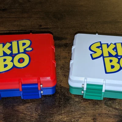 Hộp đựng bài Skip-Bo in 3D siêu bền, thiết kế tùy chỉnh đa màu