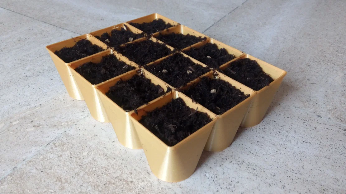 Seed germinator – Mẫu 3D in không cần support - Image 1