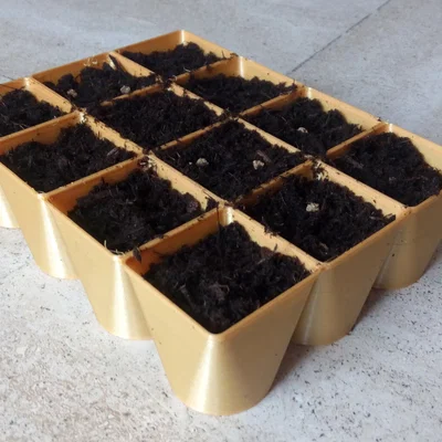 Seed germinator – Mẫu 3D in không cần support