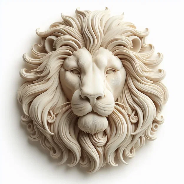 Đầu Sư Tử – Hueforge (Lion Head-Hueforge) - Image 1