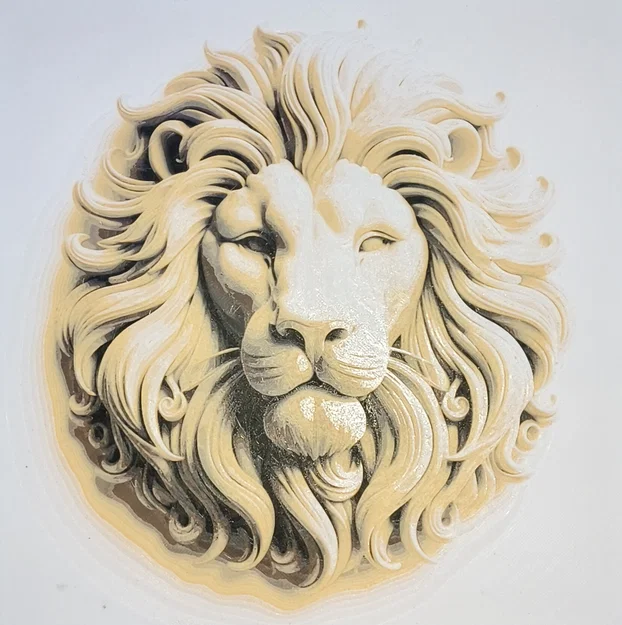 Đầu Sư Tử – Hueforge (Lion Head-Hueforge) - Image 2