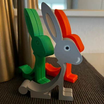 Mô hình chú thỏ 3D đựng trứng Kinder Surprise cực dễ thương