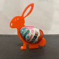 Mô hình thỏ giữ trứng sô-cô-la xinh xắn cho ngày lễ - Thumbnail 1