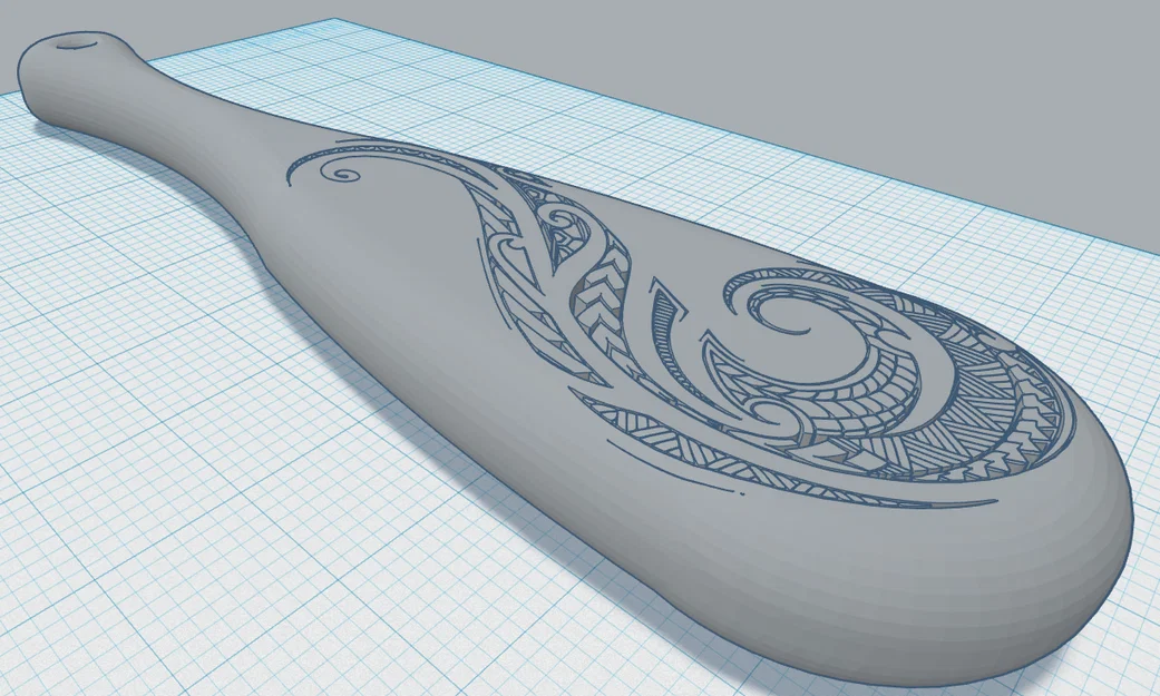 Polynesian / Maori Patu 2 - Image 4