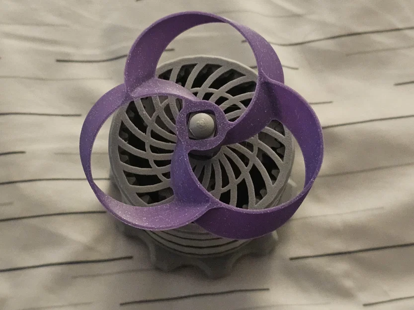 Cánh quạt mini Toroidal 3D - Phụ kiện máy phóng siêu tốc - Image 1