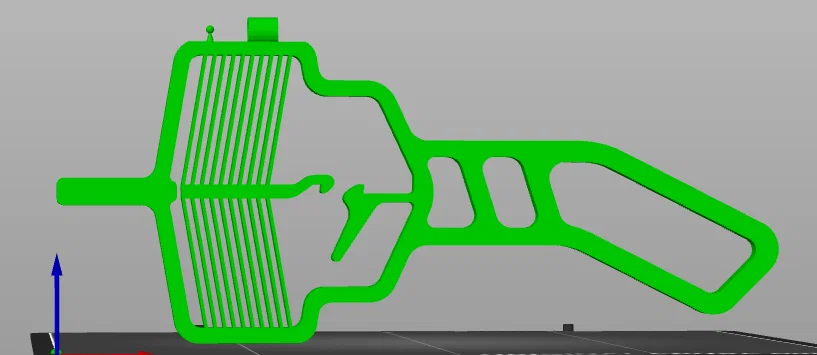 Súng bắn tăm 3D có thước ngắm (Toothpick Gun with Sight V2) - Image 1