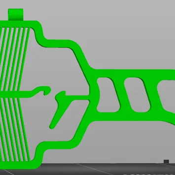 Súng bắn tăm 3D có thước ngắm (Toothpick Gun with Sight V2)