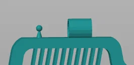 Súng bắn tăm 3D có thước ngắm (Toothpick Gun with Sight V2) - Image 3