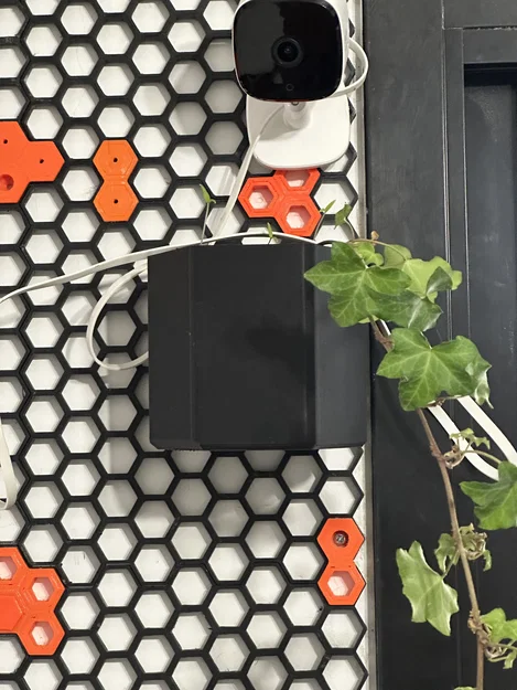 Chậu cây HSW Planter treo tường chắc chắn cho bảng lỗ Honeycomb - Image 1