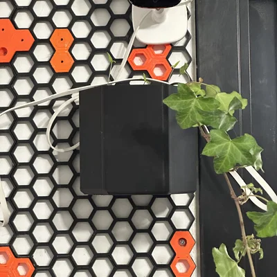 Chậu cây HSW Planter treo tường chắc chắn cho bảng lỗ Honeycomb
