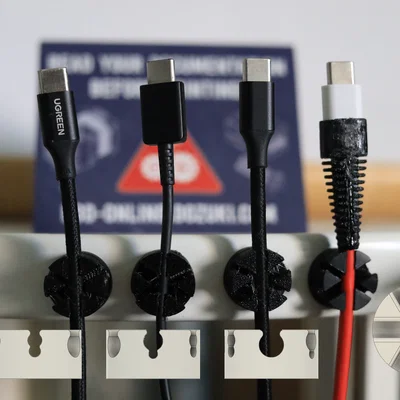 Kẹp Giữ Cáp Nam Châm Đa Năng / Cable Organizer (Parametric)