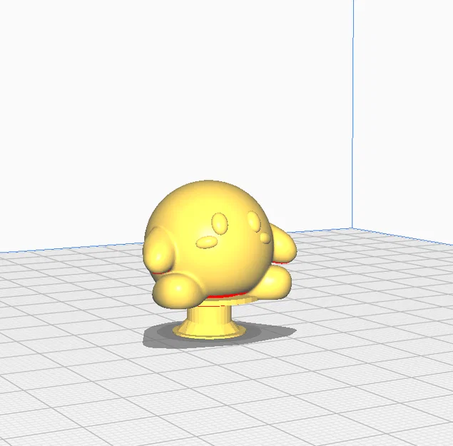 Mẫu in 3D Kirby Jibbitz trang trí dép Crocs cực xinh xắn - Image 1