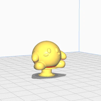 Mẫu in 3D Kirby Jibbitz trang trí dép Crocs cực xinh xắn