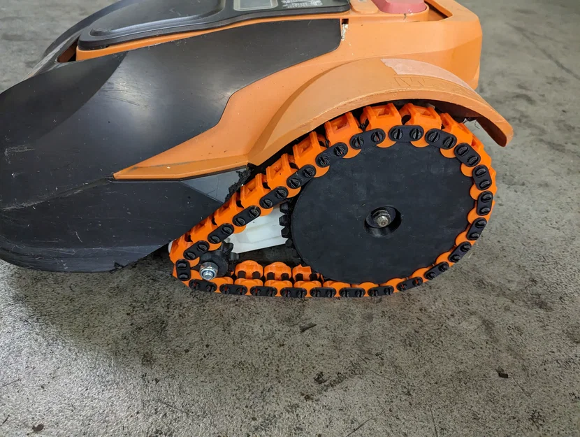 Chain Drive Worx Landroid Robot - Bộ truyền động xích in 3D cho robot cắt cỏ - Image 2