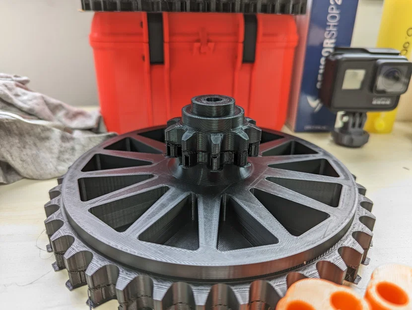 Chain Drive Worx Landroid Robot - Bộ truyền động xích in 3D cho robot cắt cỏ - Image 6