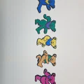 Nam châm Gấu Nhảy Grateful Dead (5/5) - Thumbnail 4