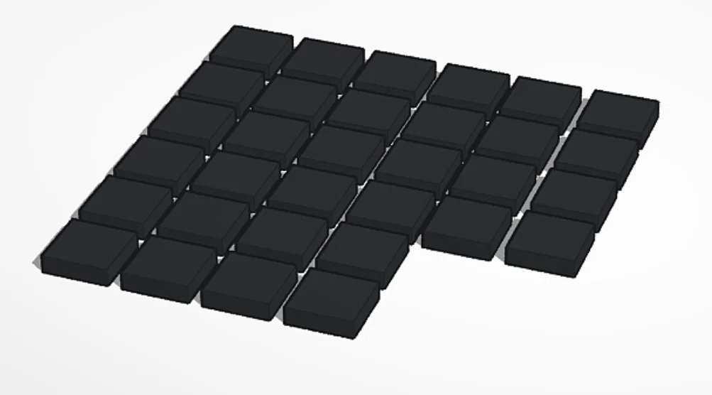 Bộ cờ vua thiết kế tối giản tự in 3D đầy đủ bàn cờ - Image 3