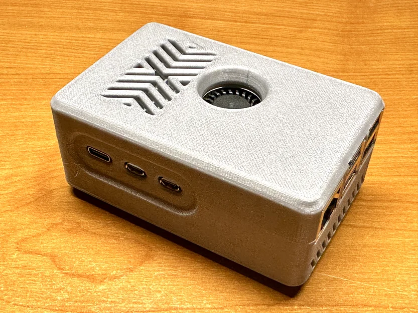 Vỏ tool-less cho Raspberry Pi5 + NVMe HAT (kèm file STEP) - Image 2
