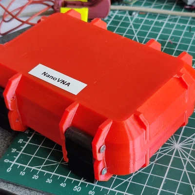 Hộp NanoVNA-H Rugged (Bền, Có Infill Mềm Bảo Vệ)