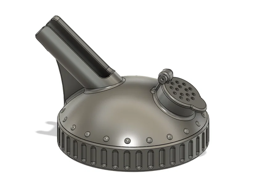 Nắp hũ Nutella làm bình vệ sinh airbrush (Airbrush cleaning pot) - Image 2