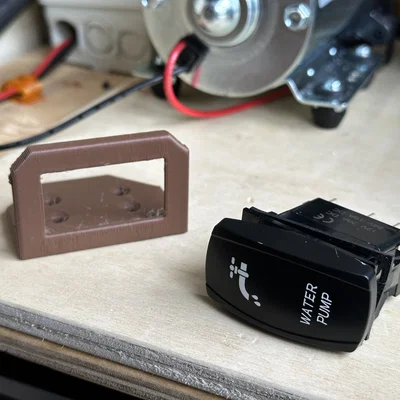 Giá gắn Rocker Switch 12V tùy chỉnh cho bơm nước Campervan