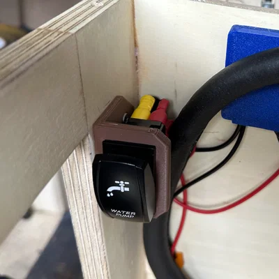 Giá gắn Rocker Switch 12V tùy chỉnh cho bơm nước Campervan