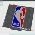 Mô hình logo NBA trang trí treo tường - Dự án in 3D cực chất - Thumbnail 3