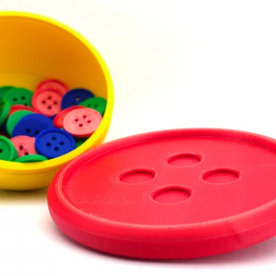 Hộp Đựng Nút May In 3D (Kèm Nút 2 Lỗ & 4 Lỗ)
