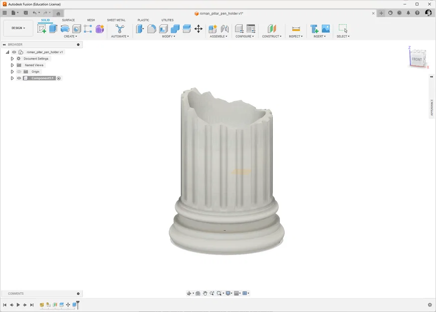 Ống cắm bút hình cột La Mã (Roman Pillar) độc đáo - Image 2