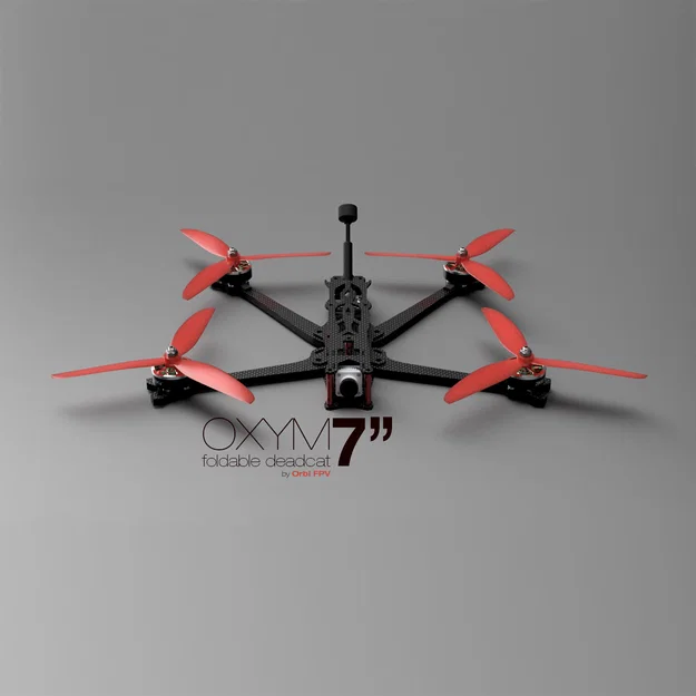 Bộ Linh Kiện In 3D TPU Cho Khung FPV OXYM 7 Inch - Image 1
